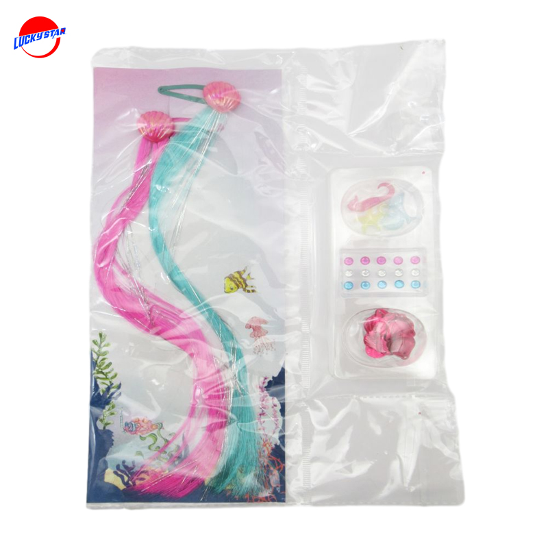 Hair Strands with seashells set